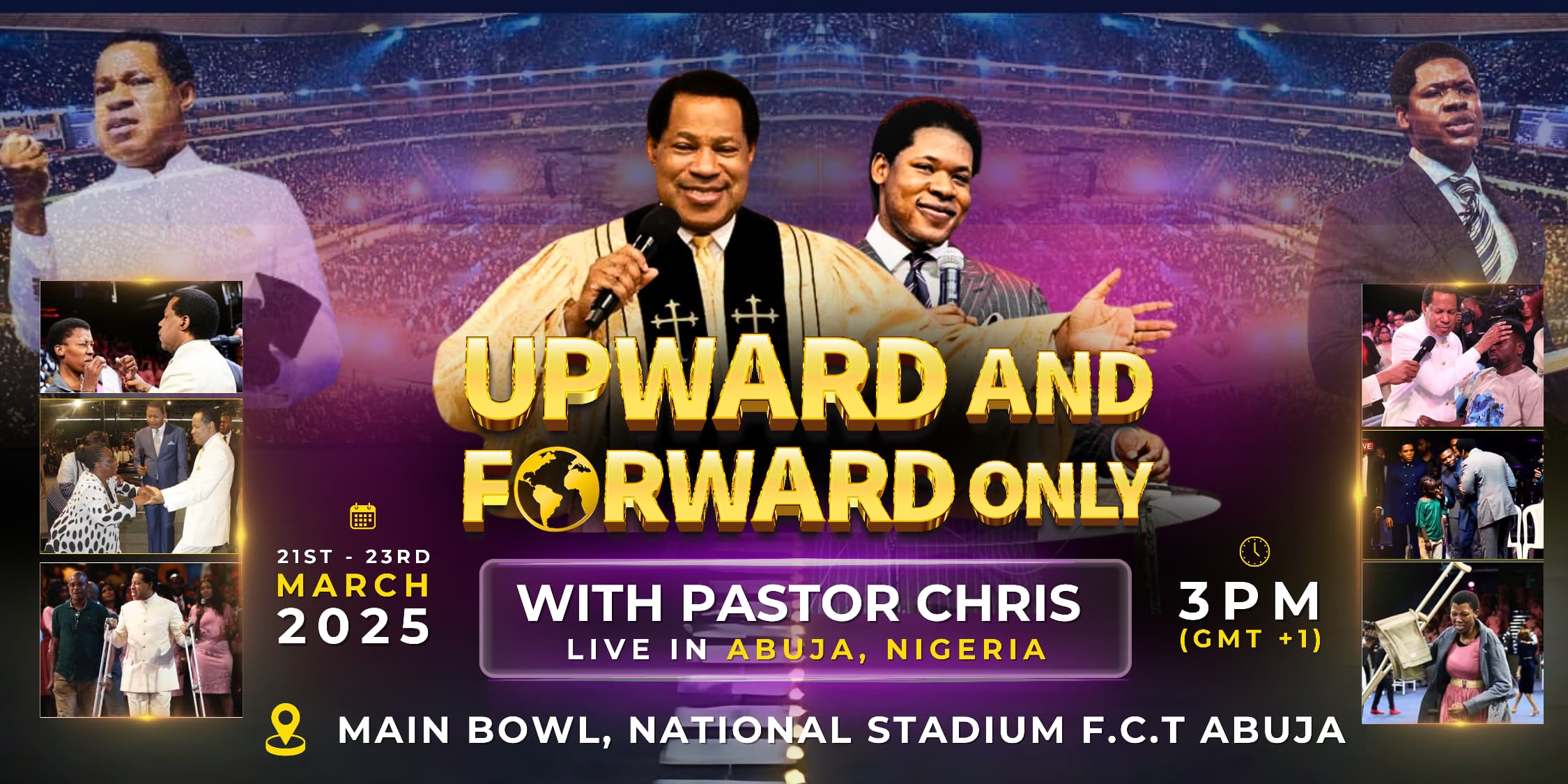 Nigerians Flood Social Media With Excitement Ahead of Pastor Chris’s Historic 2025 Abuja Miracle Crusade