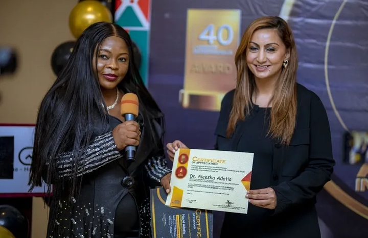 Dr. Aleesha, Dr Anita Igoni, Dr.Jennifer Obiekwugo, Ronke Thaddeus, CHRISTIANA ASIEDUA-ASIEDU,Guerrero, Okoroji Maryan and many  honoured in Tanzania
